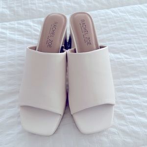 White Wedge Heel Rachel Zoe